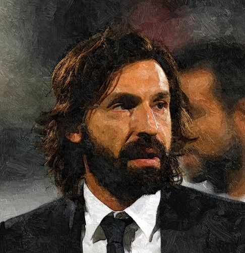 Andrea Pirlo Oil Painted Effect Download - 22 Pages